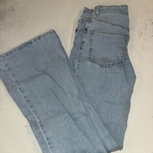 Cotton On Light Blue Straight Leg Jeans